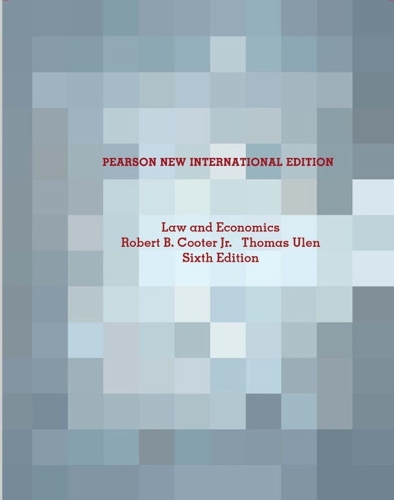 Бумажная книга «Law and Economics: Pearson New International Edition», автор Роберт Б. Кутер - фото №1
