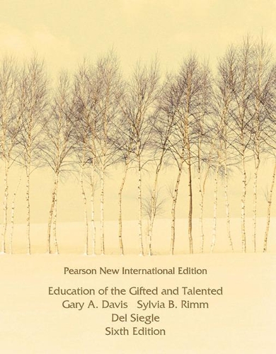 Бумажная книга «Education of the Gifted and Talented: Pearson New International Edition», автор Гэри Дэвис - фото №1