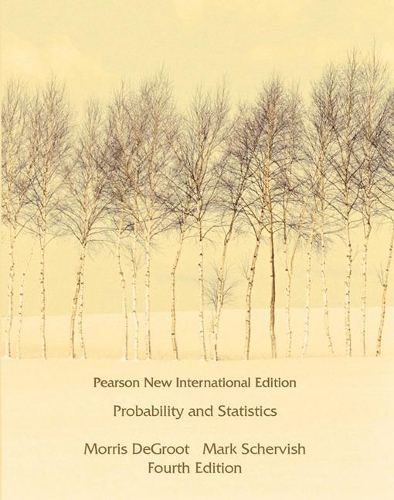 [object Object] «Probability and Statistics: Pearson New International Edition», авторів Марк Шервіш, Морріс Х. ДеГрут - фото №1