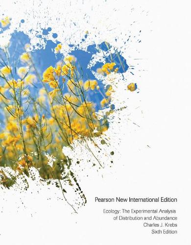 Бумажная книга «Ecology: The Experimental Analysis of Distribution and Abundance: Pearson New International Edition», автор Чарльз Кребс - фото №1