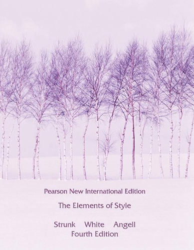 Паперова книга «The Elements of Style», авторів Елвін Брукс Вайт, Вільям Странк - фото №1