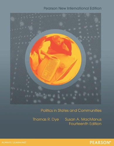 Бумажная книга «Politics in States and Communities: Pearson New International Edition», авторов Сьюзен МакМанус, Томас Дай - фото №1