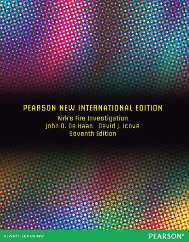 Паперова книга «Kirk's Fire Investigation: Pearson New International Edition», автор Стівен Роббінс - фото №1