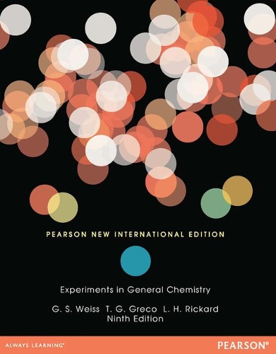 Бумажная книга «Experiments in General Chemistry: Pearson New International Edition», автор Лайман Х. Рикард - фото №1