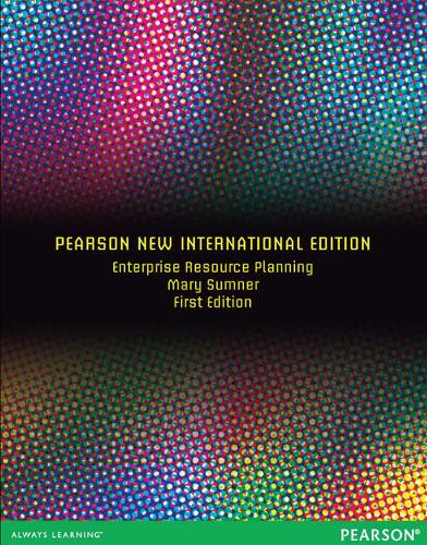 Бумажная книга «Enterprise Resource Planning: Pearson New International Edition», автор Мэри Самнер - фото №1