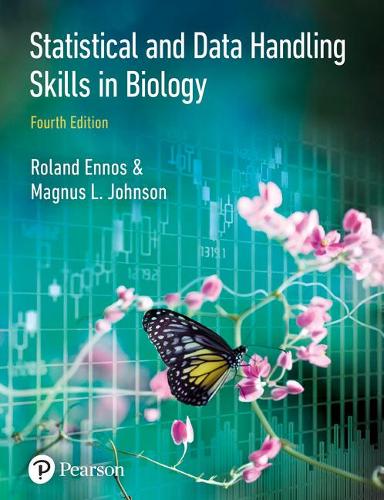 Бумажная книга «Statistical And Data Handling Skills in Biology», автор Роланд Эннос - фото №1