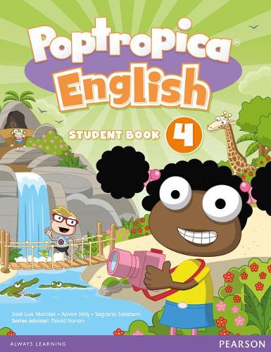 Бумажная книга «Poptropica English American Edition 4 Student Book», авторов Аарон Джолли, Саграрио Салаберри - фото №1