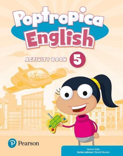 Бумажная книга «Poptropica English Level 5 Activity Book», автор Аарон Джолли - фото №1