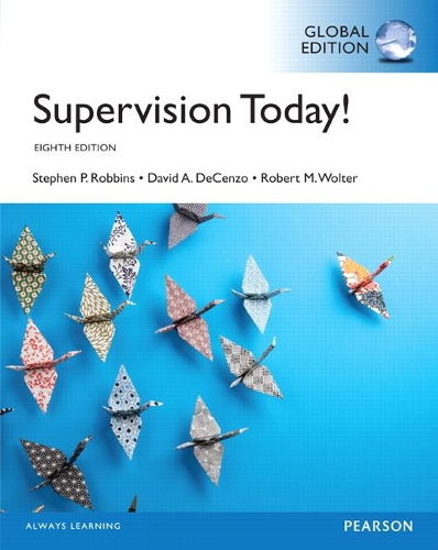 Паперова книга «Supervision Today!, Global Edition», авторів Девід Деченцо, Роберт М. Волтер, Стівен Роббінс - фото №1