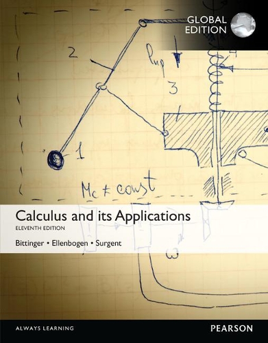 Паперова книга «Calculus And Its Applications, Global Edition», авторів Девід Елленбоген, Марвін Л. Біттінгер - фото №1