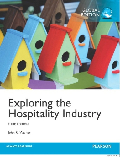 Бумажная книга «Exploring the Hospitality Industry, Global Edition», автор Джон Уокер - фото №1