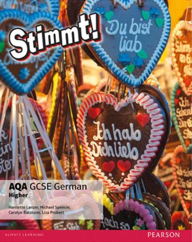 Паперова книга «Stimmt! AQA GCSE German Higher Student Book», авторів Керолін Бетстоун, Гаррієт Ланцер, Ліза Проберт - фото №1
