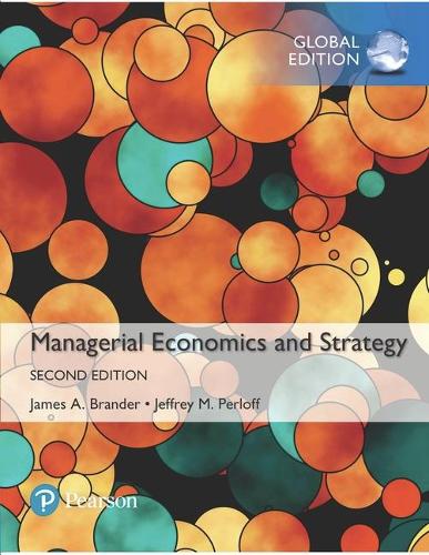 Паперова книга «Managerial Economics and Strategy, Global Edition», авторів Джеймс Брандер, Джеффрі Перлофф - фото №1
