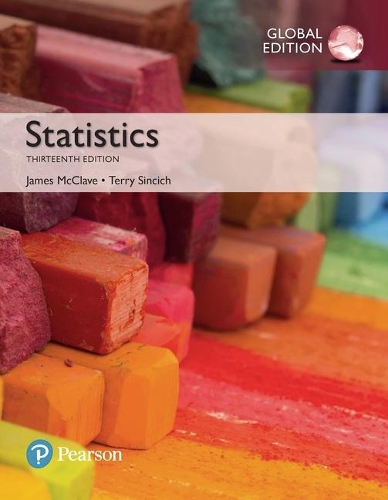 Паперова книга «Statistics, Global Edition», авторів Джеймс Т. Макклейв, Террі Сінчіч - фото №1