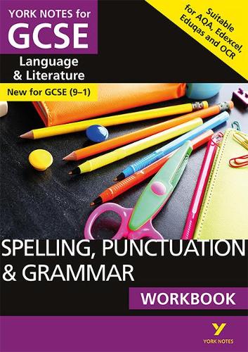 [object Object] «English Language and Literature Spelling, Punctuation and Grammar Workbook: York Notes for GCSE everything you need to catch up, study and prepare for and 2023 and 2024 exams and assessments», авторів Елізабет Волтер, Кейт Вудфорд - фото №1