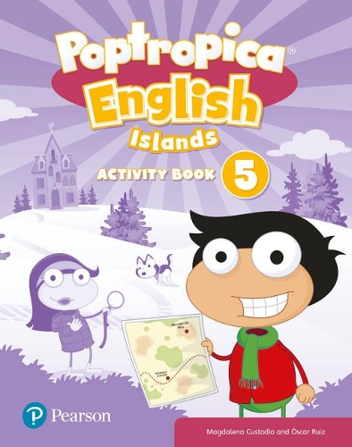 [object Object] «Poptropica English Islands Level 5 Activity Book», авторів Магдалена Кустодіо, Оскар Руїс - фото №1