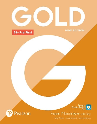 [object Object] «Gold B1+ Pre-First New Edition Exam Maximiser with Key», авторів Гелен Чілтон, Джекі Н’юбрук, Лінда Эдвардс - фото №1