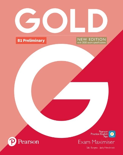 [object Object] «Gold B1 Preliminary New Edition Exam Maximiser», авторів Джекі Н’юбрук, Саллі Берджесс - фото №1