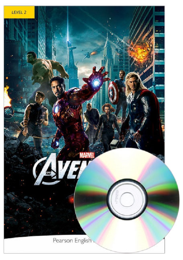 Паперова книга «Level 2. Marvel's The Avengers + Audio CD-ROM», автор Джоселін Поттер - фото №1