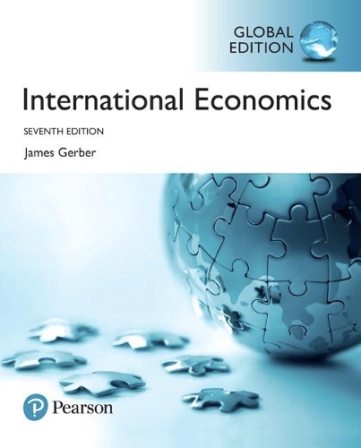 Бумажная книга «International Economics, Global Edition», автор Джеймс Гербер - фото №1