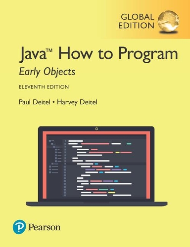 [object Object] «Java How to Program, Early Objects, Global Edition», автор Пол Дейтел - фото №1