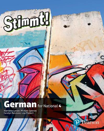 Бумажная книга «Stimmt for National 4 German Student Book», авторов Каролин Бэтстоун, Гарриетт Ланцер - фото №1