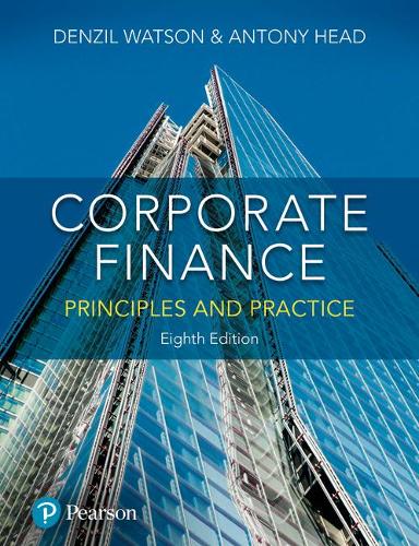 Бумажная книга «Corporate Finance: Principles and Practice», авторов Энтони Хэд, Дензил Уотсон - фото №1
