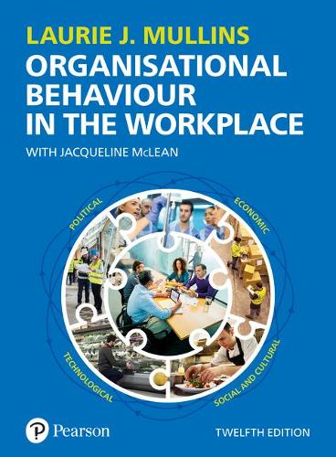 Бумажная книга «Organisational Behaviour in the Workplace», автор Лори Дж. Маллинз - фото №1