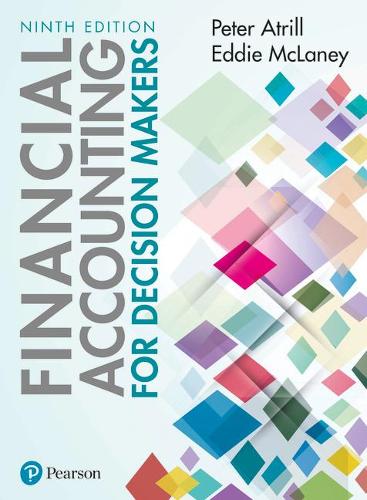 Паперова книга «Financial Accounting for Decision Makers», авторів Едді МакЛейні, Пітер Атрілл - фото №1