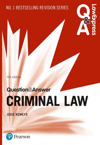 Паперова книга «Law Express Question and Answer: Criminal Law», авторів Джозі Кемейс, Нікола Монаган - фото №1