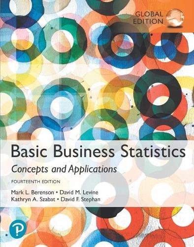 Паперова книга «Basic Business Statistics, Global Edition», автор Девід Стефан - фото №1