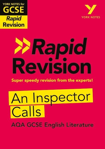 [object Object] «York Notes for AQA GCSE Rapid Revision: An Inspector Calls catch up, revise and be ready for and 2023 and 2024 exams and assessments», автор Мері Грін - фото №1