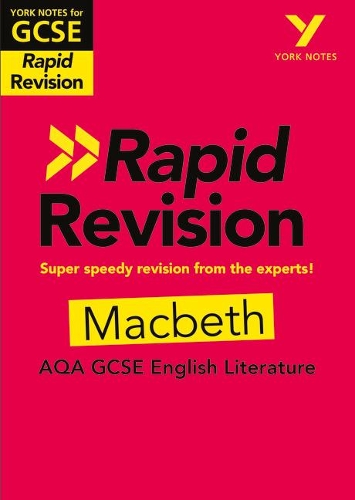 [object Object] «York Notes for AQA GCSE Rapid Revision: Macbeth catch up, revise and be ready for and 2023 and 2024 exams and assessments», автор Сюзанна Вайт - фото №1