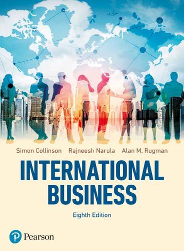 Паперова книга «International Business», авторів Раджніш Нарула, Саймон Коллінсон - фото №1