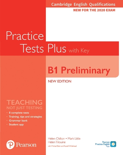 [object Object] «Cambridge English Qualifications: B1 Preliminary Practice Tests Plus with key», авторів Гелен Чілтон, Марк Літтл, Майкл Блек, Рассел Уайтхед - фото №1