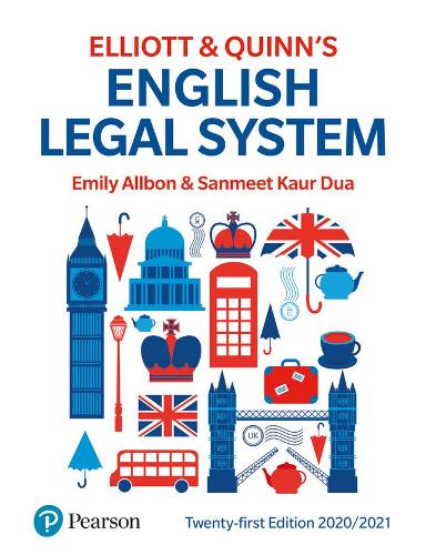 Бумажная книга «English Legal System», авторов Эмили Олбон, Санмит Каур-Дуа - фото №1
