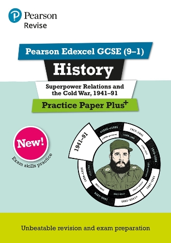 [object Object] «Pearson REVISE Edexcel GCSE History Superpower relations and the Cold War, 1941-91: Practice Paper Plus incl. online revision and quizzes - for 2025 and 2026 exams: Edexcel», автор Роб Бірчер - фото №1