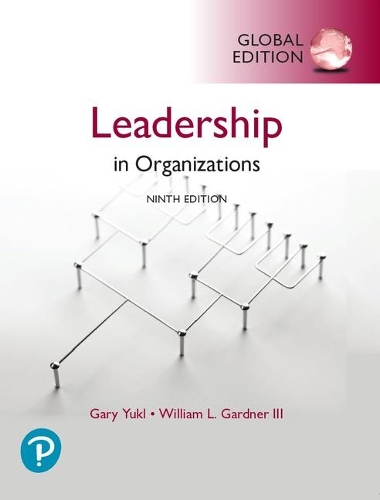 Бумажная книга «Leadership in Organizations, Global Edition», автор Гэри А. Юкл - фото №1