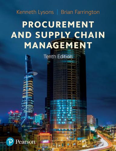 Бумажная книга «Procurement and Supply Chain Management», авторов Брайан Фаррингтон, Кеннет Лайсонс - фото №1
