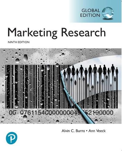 Бумажная книга «Marketing Research, Global Edition», авторов Элвин К. Бернс, Энн Ф. Вик - фото №1