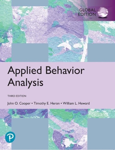 Паперова книга «Applied Behavior Analysis, Global Edition», авторів Джон О. Купер, Тімоті Е. Герон - фото №1