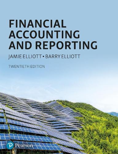 Бумажная книга «Financial Accounting and Reporting», авторов Барри Эллиотт, Джейми Эллиотт - фото №1