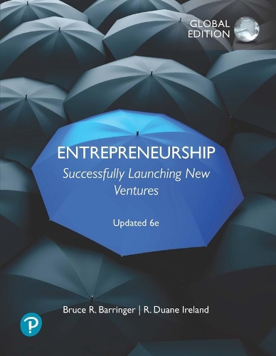 Бумажная книга «Entrepreneurship: Successfully Launching New Ventures, Updated Global Edition», авторов Брюс Барринджер, Р. Айрленд - фото №1