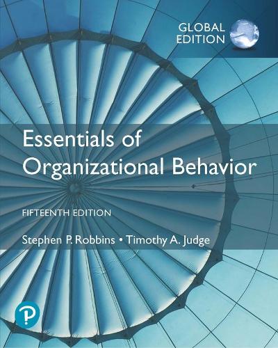 Бумажная книга «Essentials of Organizational Behaviour, Global Edition», авторов Стивен Роббинс, Тимоти А. Джадж - фото №1