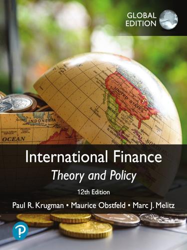 Бумажная книга «International Finance: Theory and Policy, Global Edition», авторов Марк Мелиц, Морис Обстфельд - фото №1