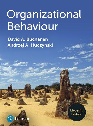 Бумажная книга «Organizational Behaviour», авторов Анджей А. Гучинский, Дэвид А. Бьюкенен - фото №1