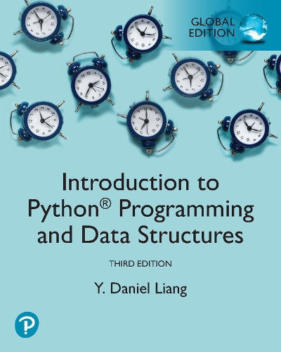 Паперова книга «Introduction to Python Programming and Data Structures, Global Edition», автор Й. Даніель Лян - фото №1