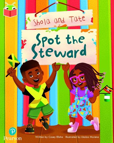 Бумажная книга «Bug Club Independent Phase 5 Unit 18: Shola and Tate: Spot the Steward», автор Кейси Элиша - фото №1
