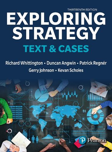 Паперова книга «Exploring Strategy, Text & Cases», авторів Дункан Ангвін, Джеррі Джонсон, Кеван Скоулз, Патрік Регнер - фото №1