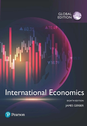 Бумажная книга «International Economics, Global Edition», автор Джеймс Гербер - фото №1